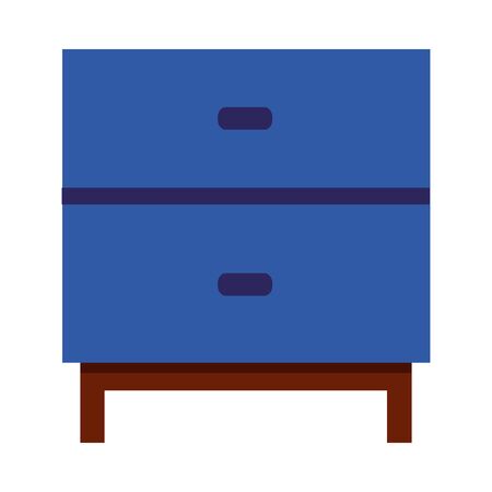 Furniture design, Home room decoration interior modern house decor living and apartment theme Vector illustrationのイラスト素材