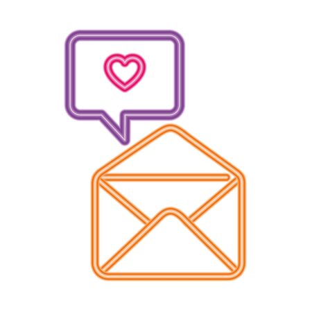 Love card with heart and bubble design of Passion romantic valentines day wedding decoration and marriage theme Vector illustrationのイラスト素材