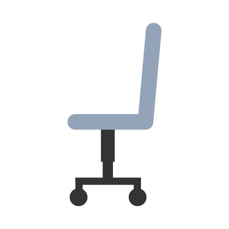 Chair design, Office object workforce corporate and job theme Vector illustrationのイラスト素材