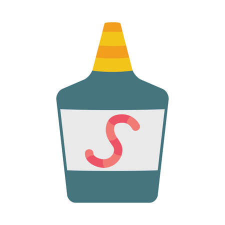 tequila bottle mexican isolated icon vector illustration designのイラスト素材