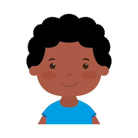 Boy cartoon design, Kid childhood little people lifestyle casual person cheerful and cute theme Vector illustrationのイラスト素材