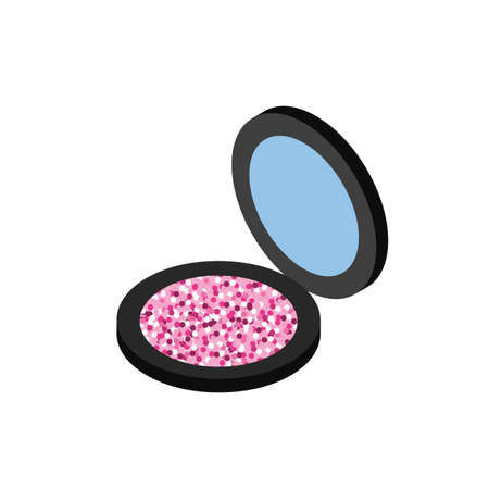 shadow colors makeup product isolated icon vector illustration designのイラスト素材
