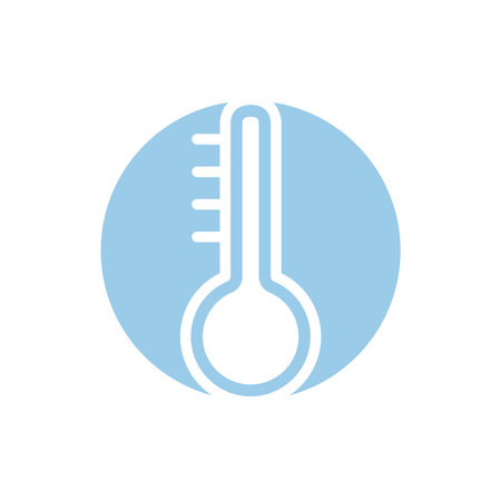 medical thermometer tool block style icon vector illustration design