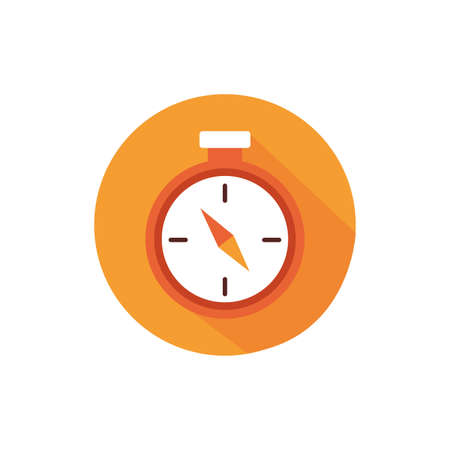 compass guide device block style icon vector illustration designのイラスト素材