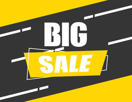 big sale commercial banner poster vector illustration designのイラスト素材