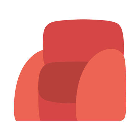 chair design, seat furniture interior home comfortable style and object theme Vector illustrationのイラスト素材