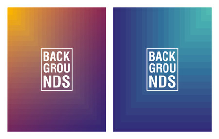 two vibrant colors background icon vector illustration design