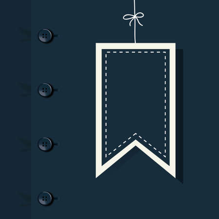 male shirt with label design, Fathers day celebration and love theme Vector illustrationのイラスト素材