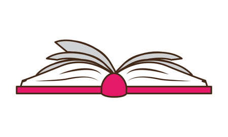 open textbook literature world book day vector illustrationのイラスト素材