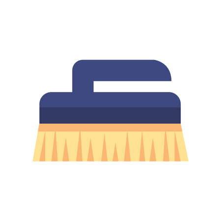 brush for cleaning, on white background vector illustration designのイラスト素材