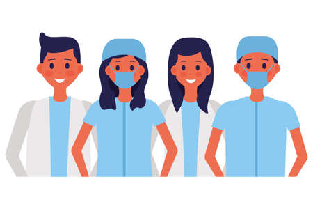 medical people staff team medicine vector illustration vector illustrationのイラスト素材