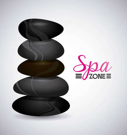 spa zone design, vector illustration eps10 graphicのイラスト素材