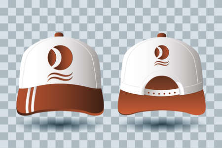 sport caps branding accessories icons vector illustration designのイラスト素材