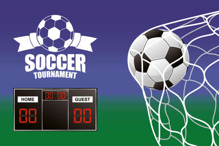 soccer sport balloon football icon vector illustration designのイラスト素材