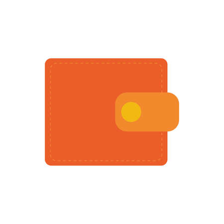 wallet money economy isolated icon vector illustration designのイラスト素材