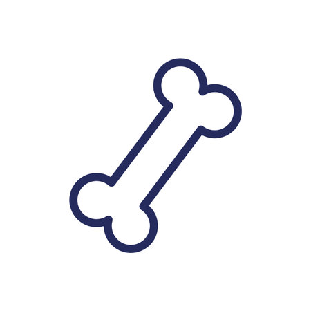 bone human flat style icon vector illustration design