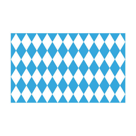 oktoberfest flag waving isolated icon vector illustration designのイラスト素材