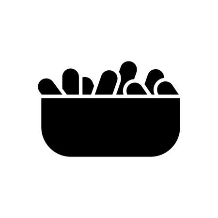 muslim dish with food line icon vector illustration designのイラスト素材