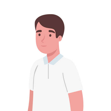 School boy kid cartoon with uniform design, Education class lesson and knowledge theme Vector illustrationのイラスト素材