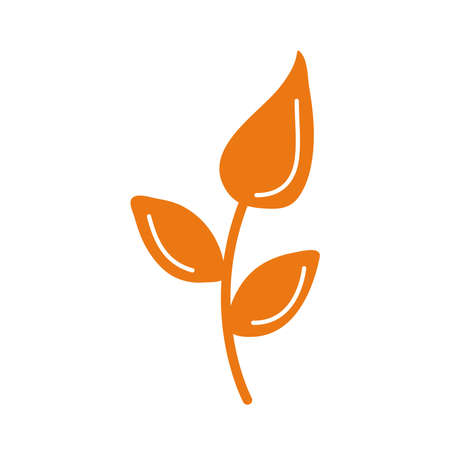 flower nature flat style icon vector illustration designのイラスト素材