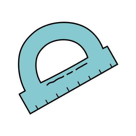 ruler geometric supply free form style icon vector illustration designのイラスト素材