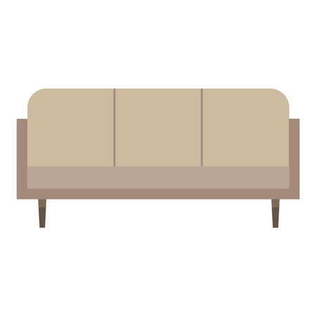 home couch design, room and decoration theme Vector illustrationのイラスト素材