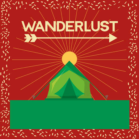 Travel and wanderlust design, adventure trip vacation journey holiday transport and voyage theme Vector illustrationのイラスト素材