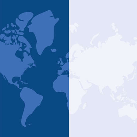 world planet earth maps silhouette vector illustration designのイラスト素材