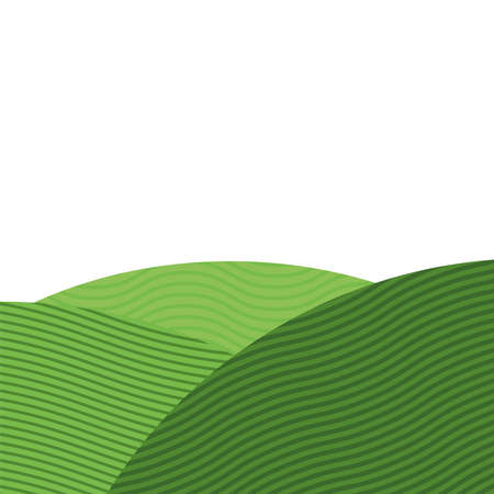 mountains green landscape scene icon vector illustration designのイラスト素材