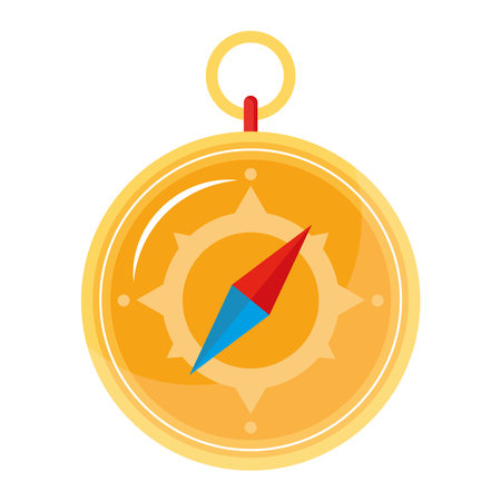 compass guide isolated style icon vector illustration designのイラスト素材