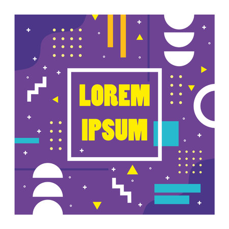 purple color geometric minimal background vector illustration designのイラスト素材