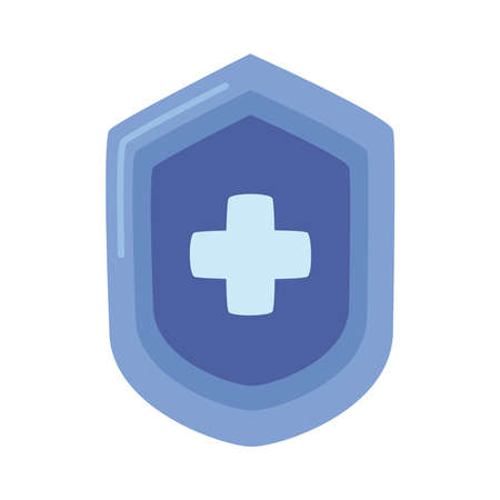 shield guard protection isolated icon vector illustration designのイラスト素材