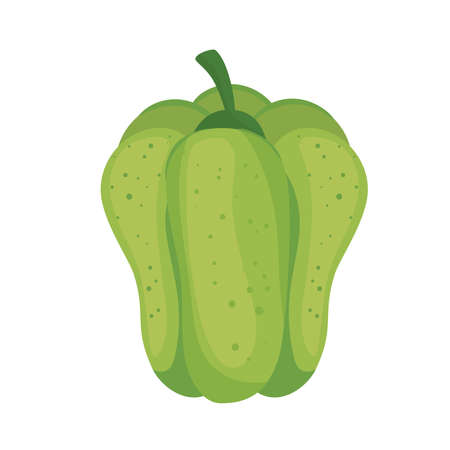 fresh pepper vegetable healthy foodのイラスト素材
