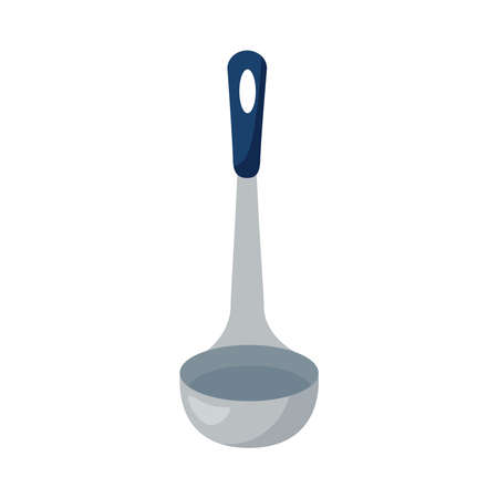 kitchen ladle spoon cookware iconのイラスト素材