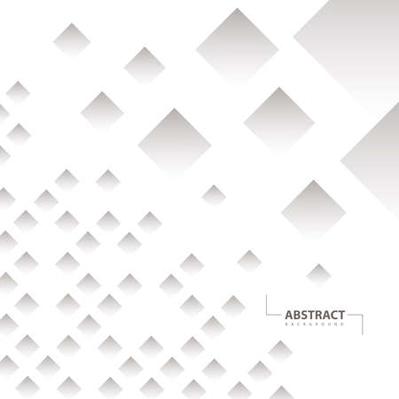 rhombus figures in white backgroundのイラスト素材