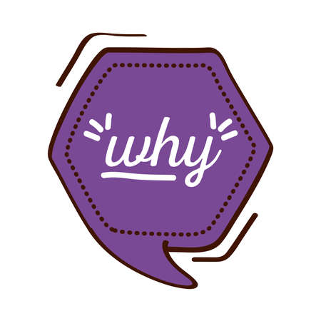 why word in text balloonのイラスト素材