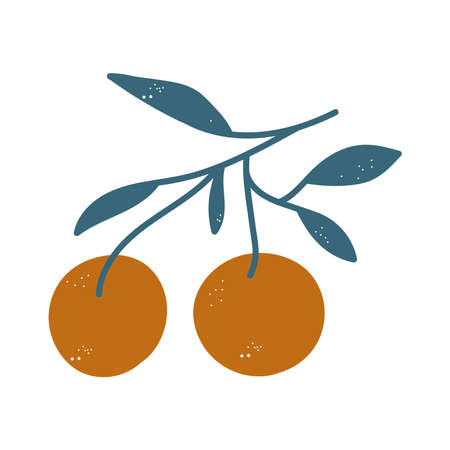 berries abstract fruit style iconのイラスト素材