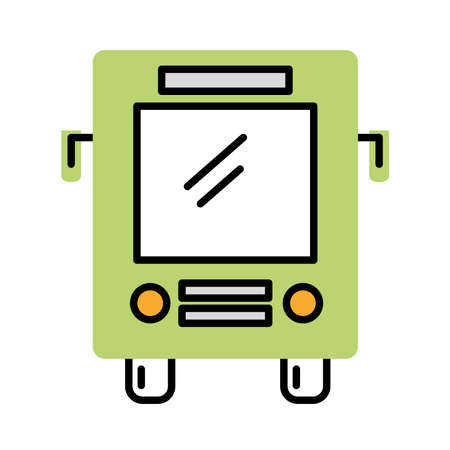 bus transport publicのイラスト素材