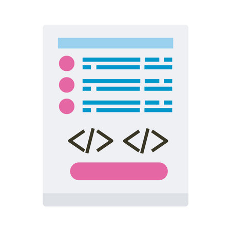 designer software document isolated iconのイラスト素材