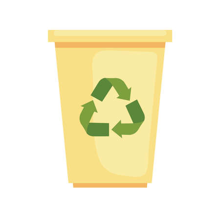 Recycle trash iconのイラスト素材