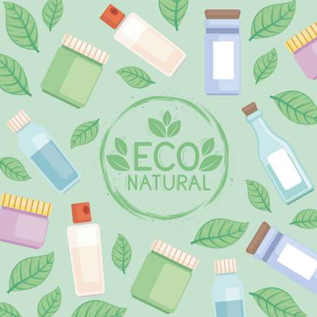 pattern of eco productsのイラスト素材