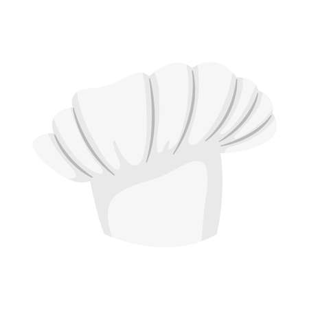 chef hat accessory uniform iconのイラスト素材