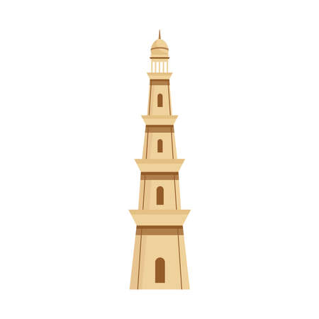 Indian tower iconのイラスト素材