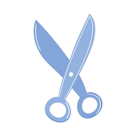 scissors workshop toolのイラスト素材