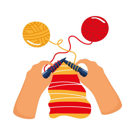 woolen knit workshopのイラスト素材