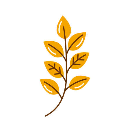 branch autumn season nature iconのイラスト素材