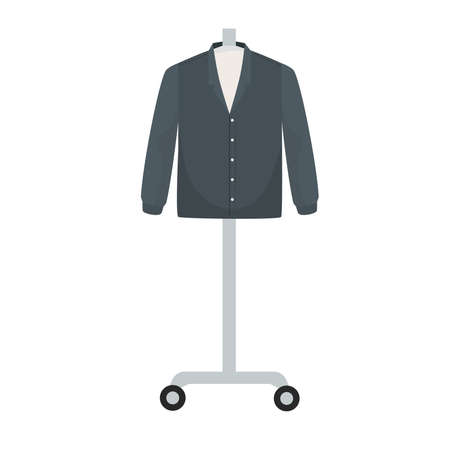 coat on mannequinのイラスト素材