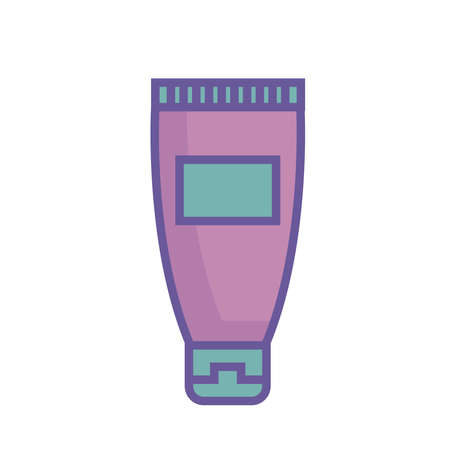 cream tube productのイラスト素材