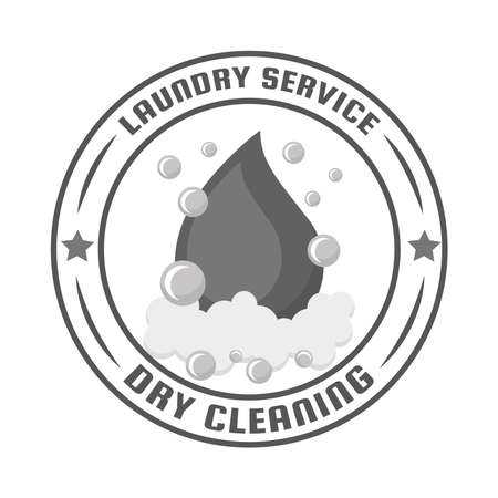 dry cleaning stampのイラスト素材