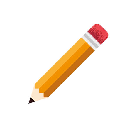 pencil school supply education iconのイラスト素材